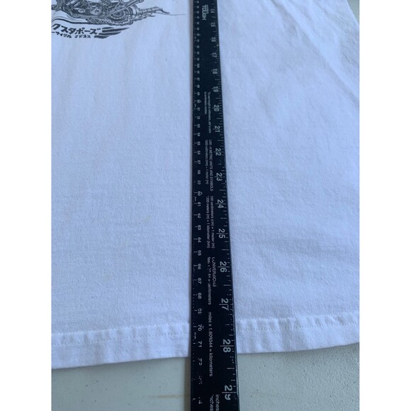 Vintage Y2K Juxtapose Motorcycle Madness T-shirt Size XL San Francisco CA. - Picture 6 of 7